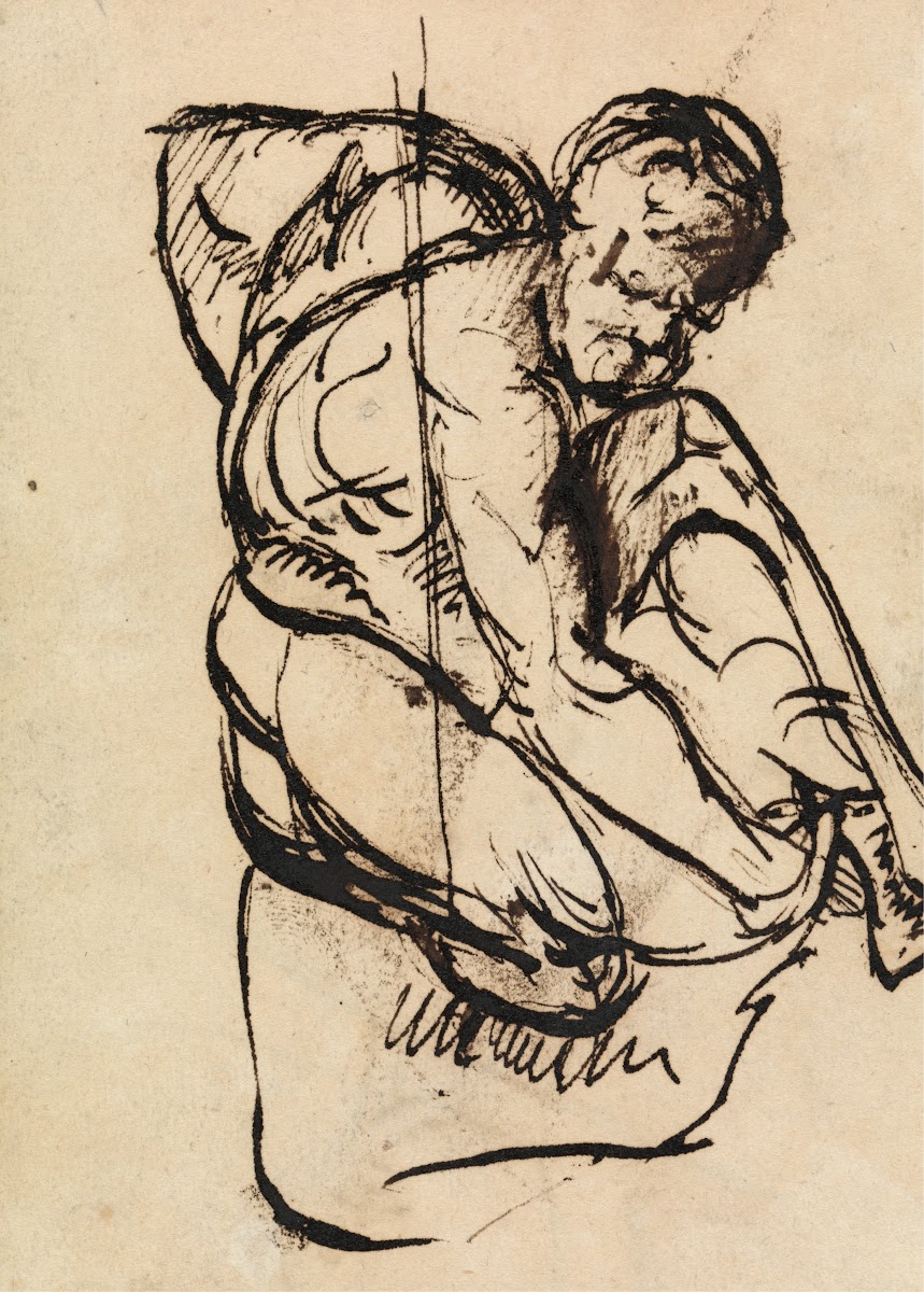 Figure Study of a Nude Male