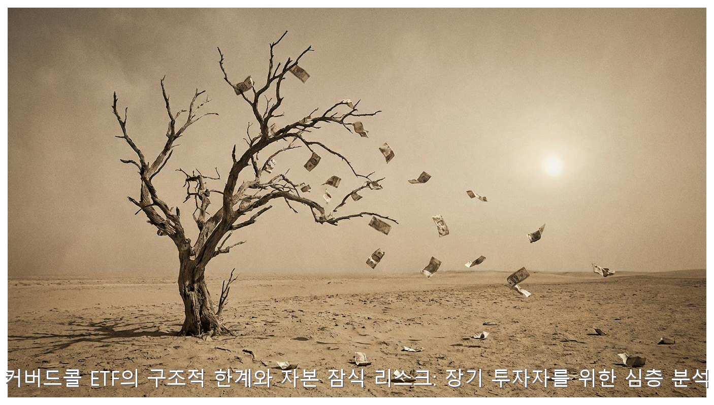 커버드콜 ETF의 구조적 한계와 자본 잠식 리스크: 장기 투자자를 위한 심층 분석 핵심 안내 및 분석 인포그래픽 (7)