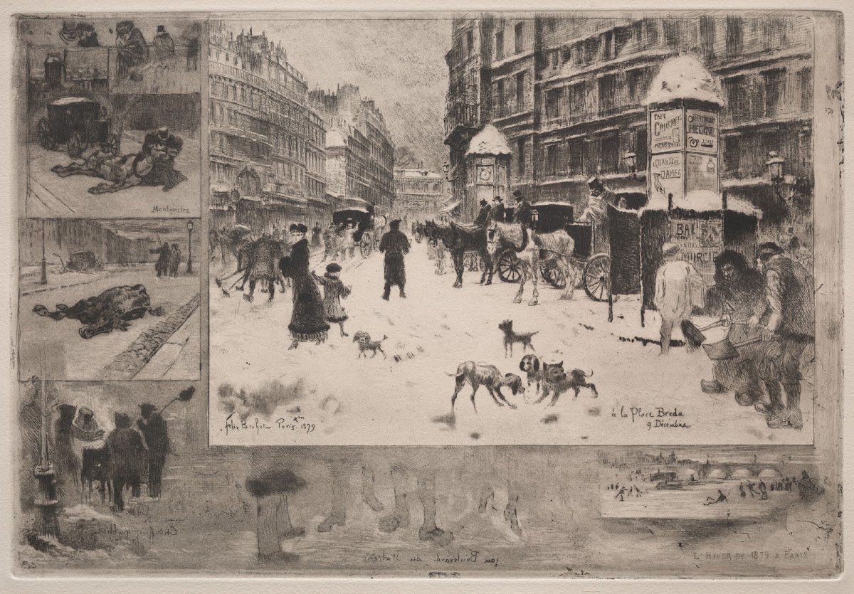 Winter in Paris 1879
