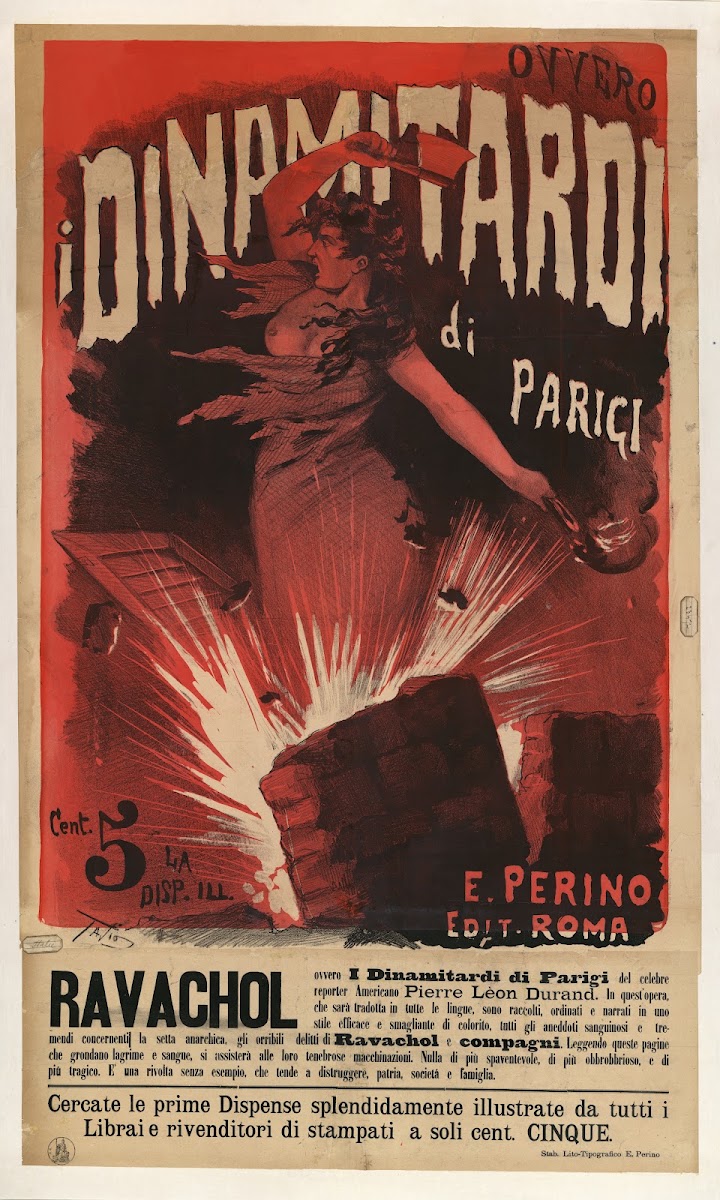 I Dinamitardi di Parigi Ravachol 1890