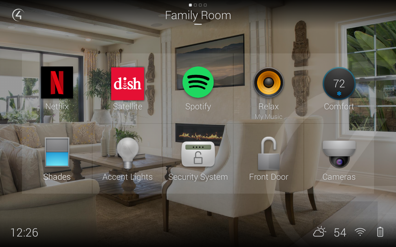 Luxury smart home technology