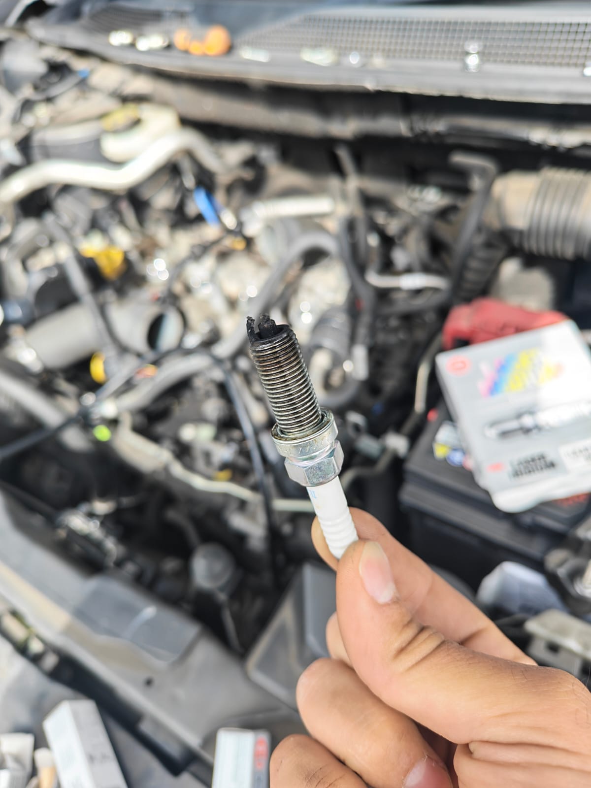 Nissan Qashqai Spark Plug Replacement in Walsall 5