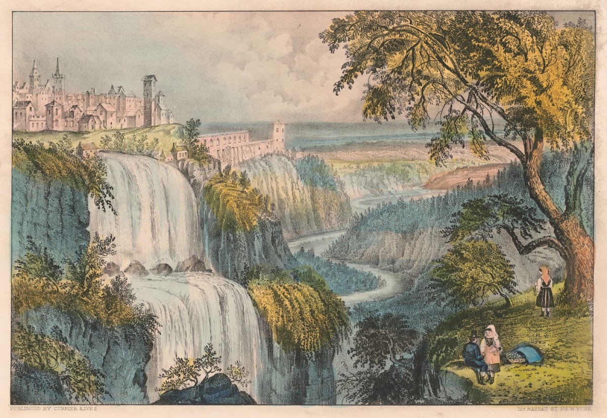 WaterfallTivoli Italy