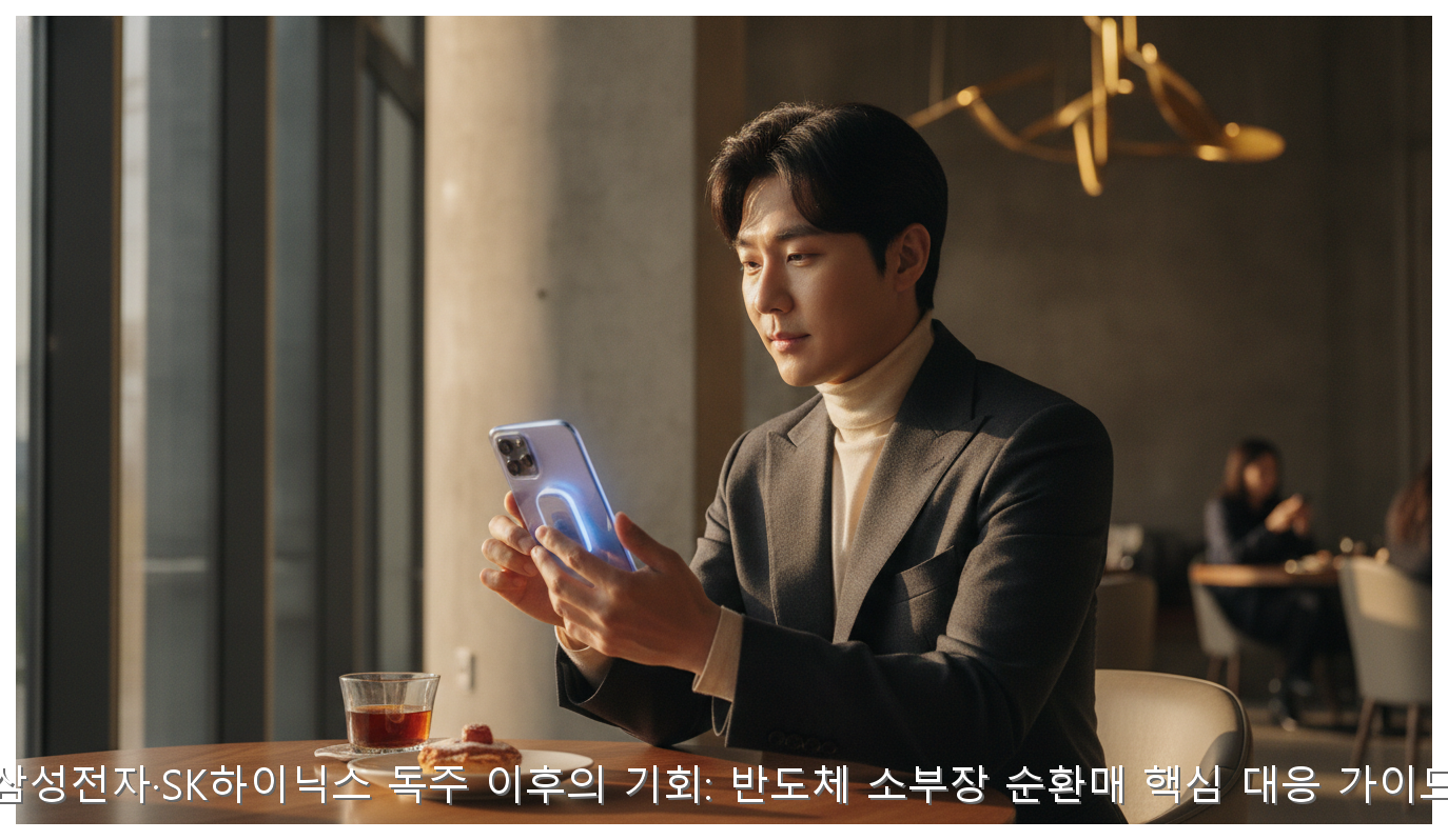 삼성전자 독주 후 소부장 순환매 전략 핵심 안내 및 분석 인포그래픽 (6)