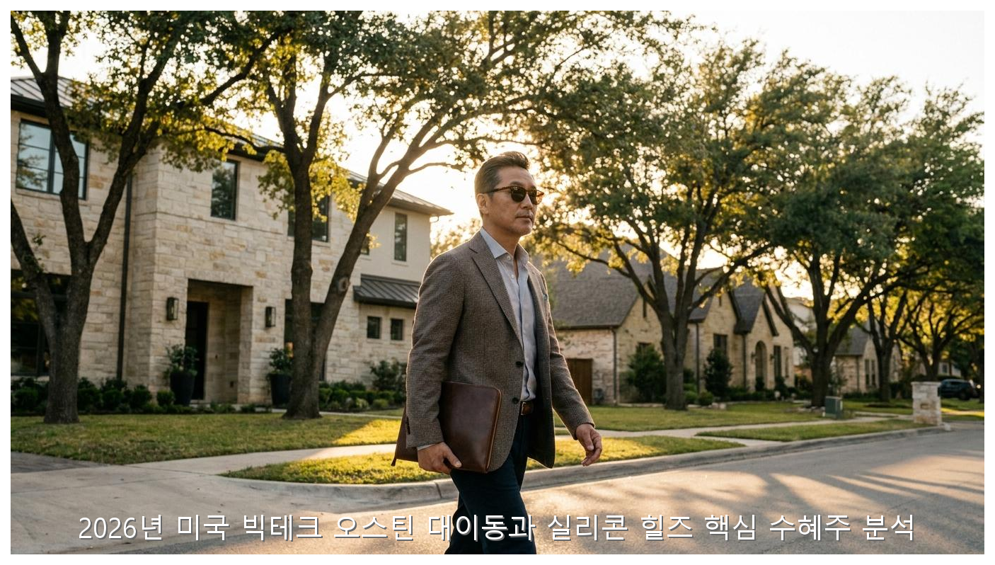 2026년 미국 빅테크 오스틴 대이동과 실리콘 힐즈 핵심 수혜주 분석 핵심 안내 및 분석 인포그래픽 (8)