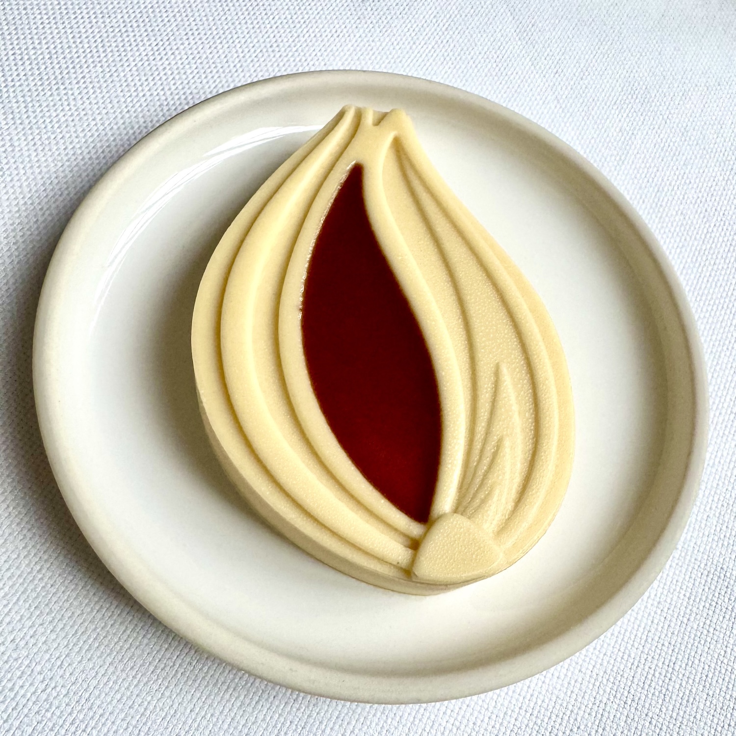 Artistic butter presentation