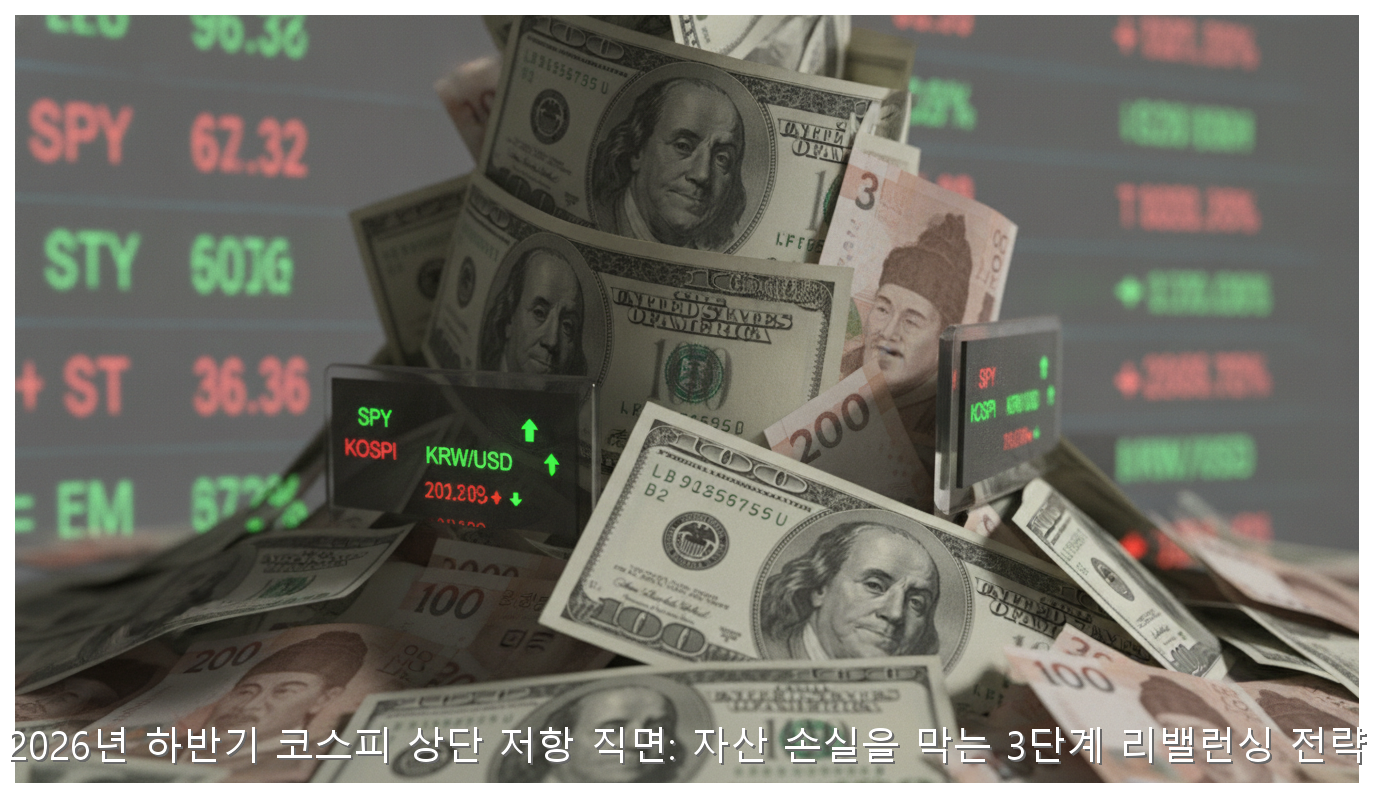2026년 하반기 코스피 상단 저항 직면: 자산 손실을 막는 3단계 리밸런싱 전략 핵심 안내 및 분석 인포그래픽 (7)