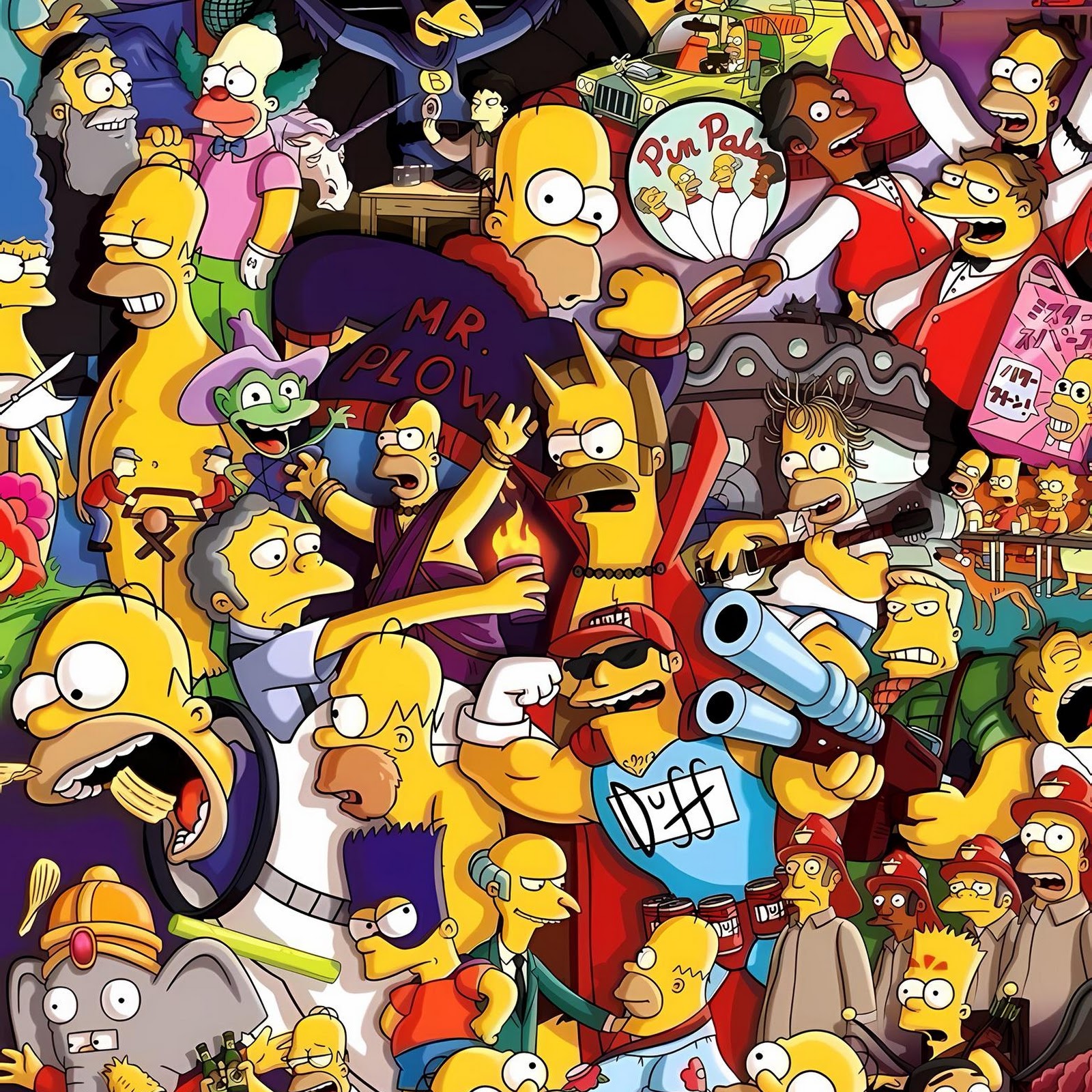 Download Many Versions Of Homer Simpson 2K iPhone