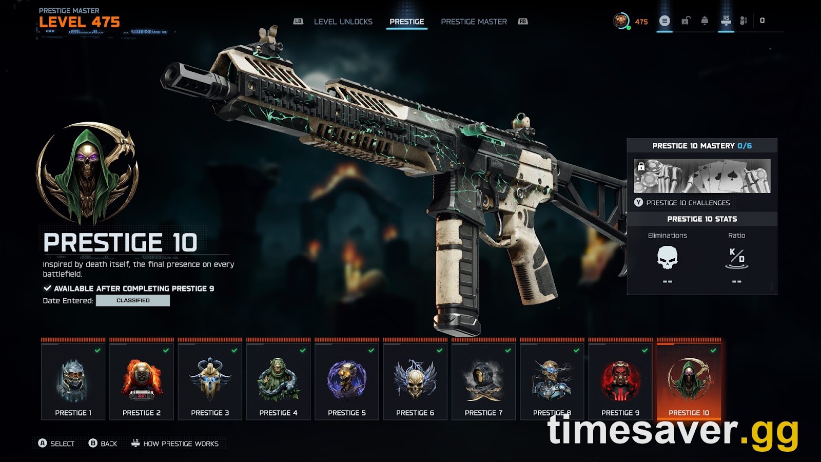 Black Ops 7 Level Unlocks screen showing next-level XP requirement and reward tiles