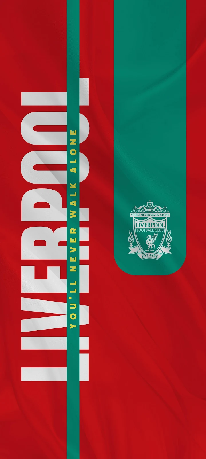 Liverpool Football Club Red Wallpaper - Graphic Design 2K iPhone Wallpaper (1843x4096)