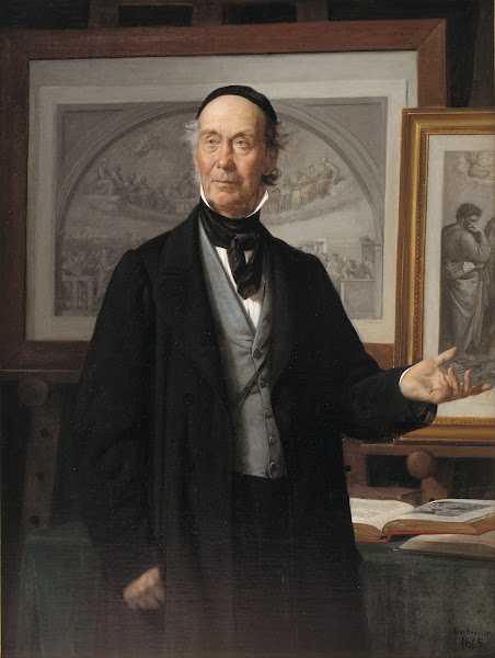 The Art Historian Niels Lauritz Høyen 1868