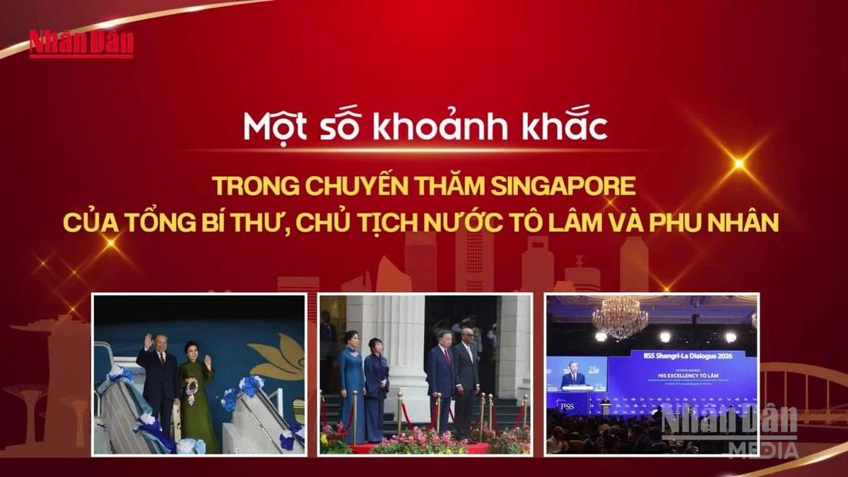 [Video] Một số khoảnh khắc trong chuyến thăm Singapore của Tổng Bí thư, Chủ tịch nước Tô Lâm và Phu nhân - Báo Nhân Dân