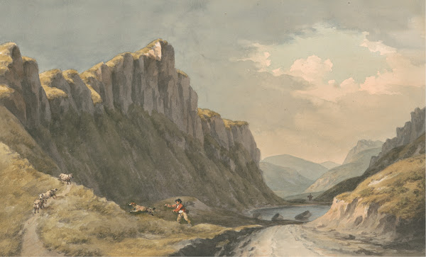 Craig y Ladron  The Thieves Precipice 1797