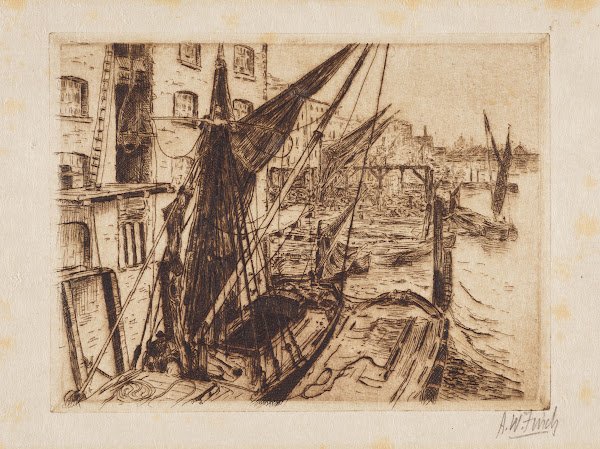 De Thames te London 1890 1891