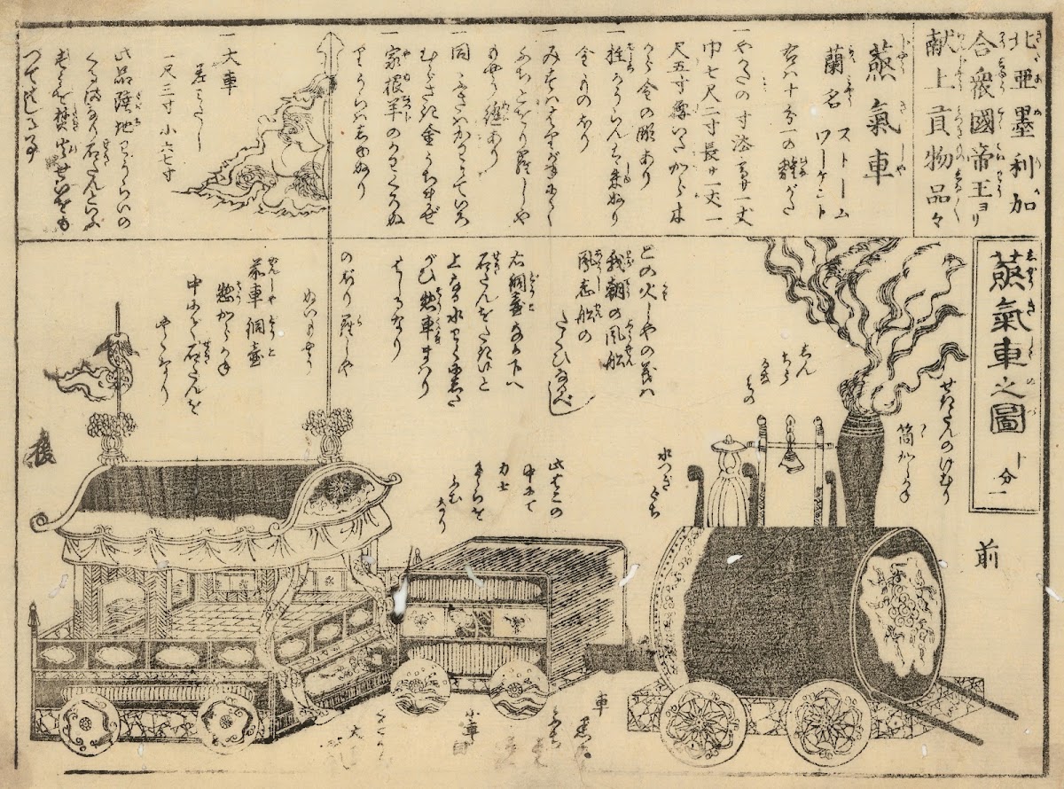 The Miniature Steam Locomotive Commodore Perry Brought to Japan 1853