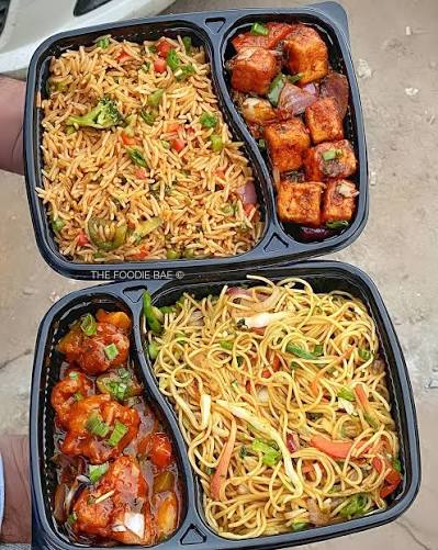 Chilli Chicken Combo (With Rice or Noodle)