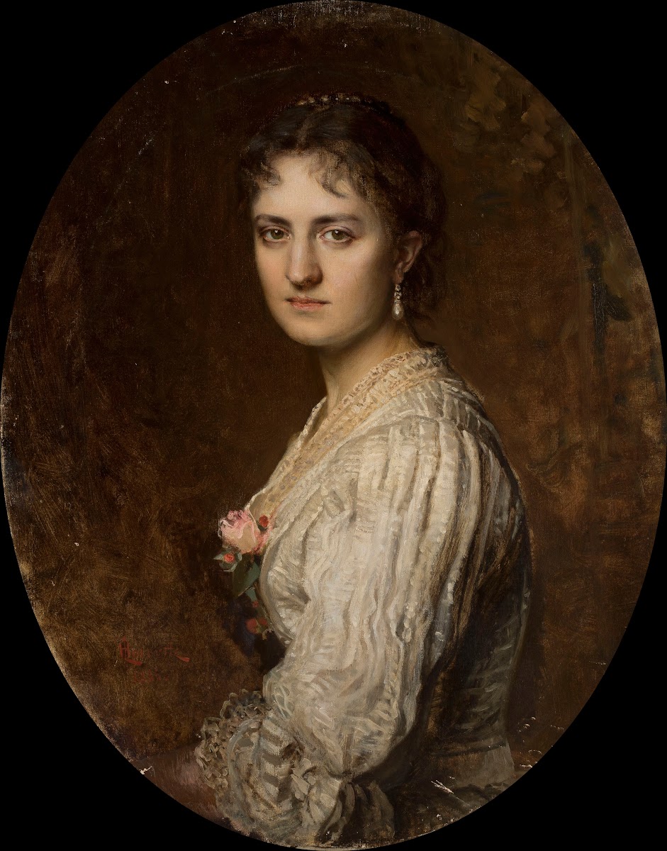Portrait of Anna Branicka 1886