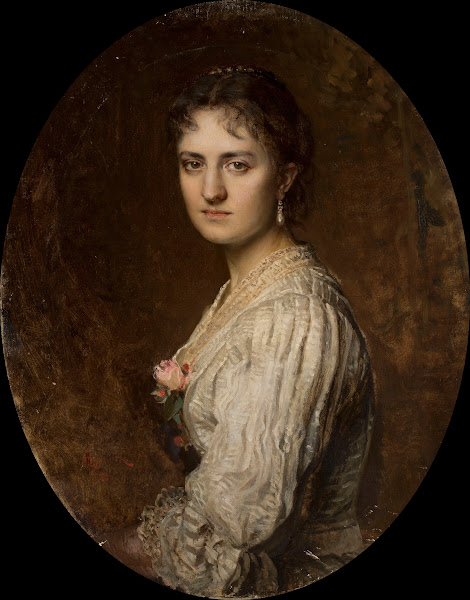 Portrait of Anna Branicka 1886