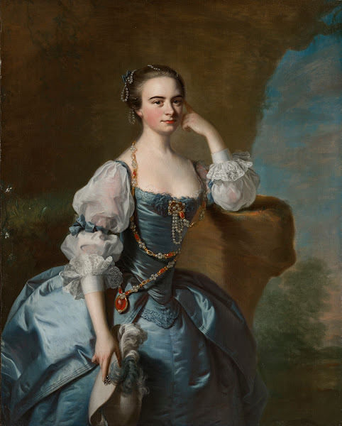Portrait of Penelope Bayfield of Dedham Grove Essex