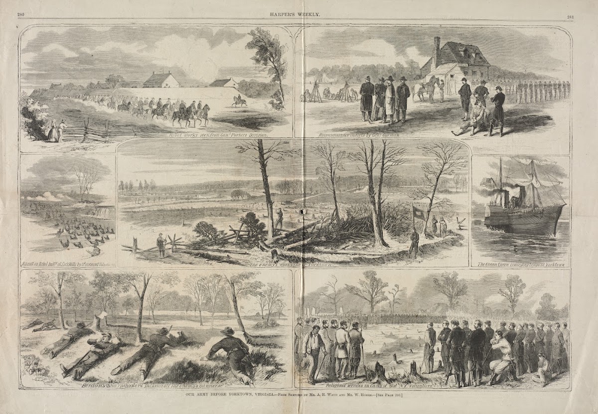 Our Army before Yorktown Virginia 1862