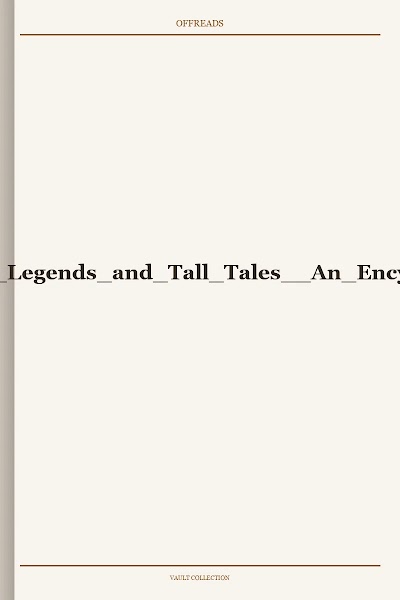 Abc Clio.american Myths, Legends and Tall Tales an Encyclopedia of American Folklore.sep