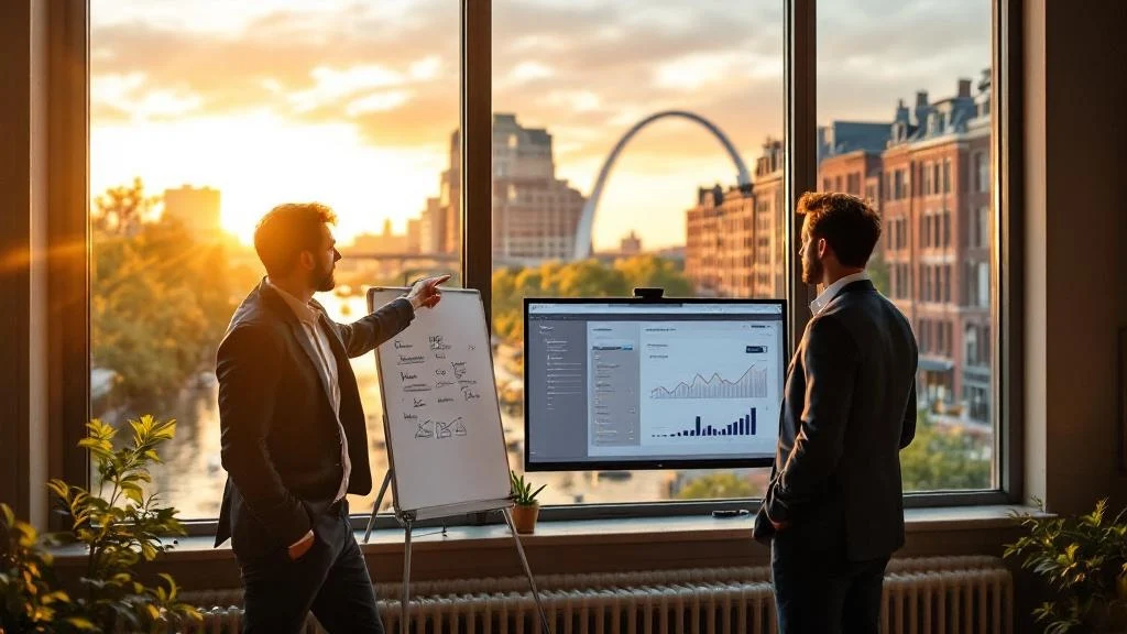 Partnering for Growth: St. Louis Marketing Services and Experts for Greater St. Louis Missouri small business marketing by St