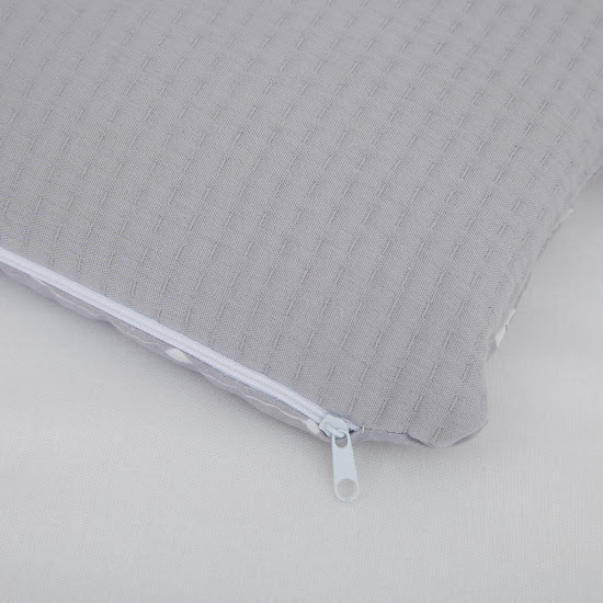 Бампер Twins Cotton 240 см сірий