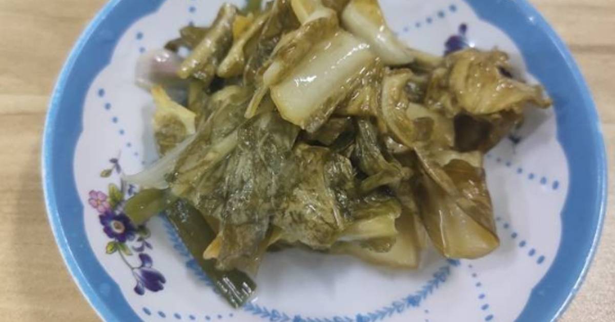 Dưa muối (Phơi phòng điều hòa)