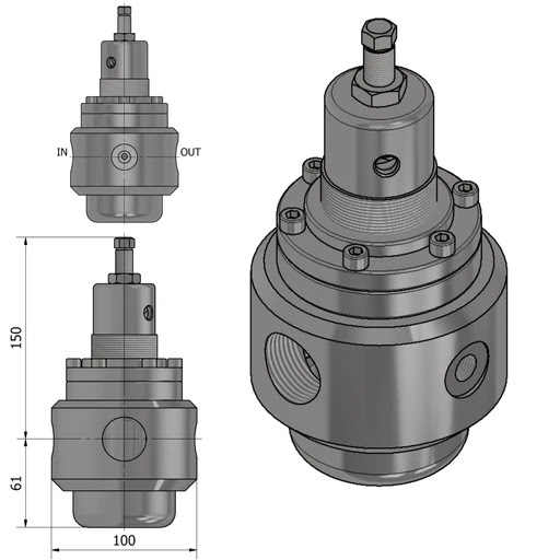 Series PHF CS2 R10 High Flow