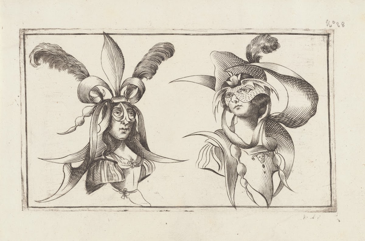 Masks and hats Pl07 1688