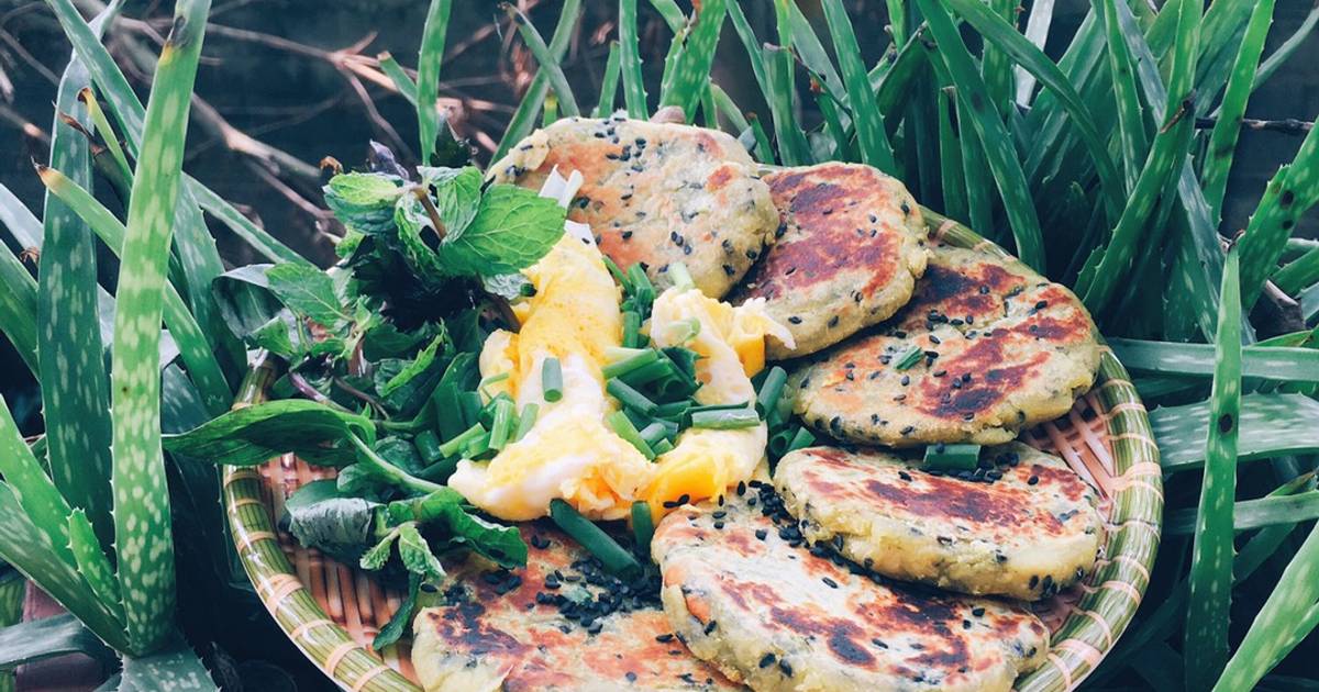 Bánh Khoai Lang Áp Chảo