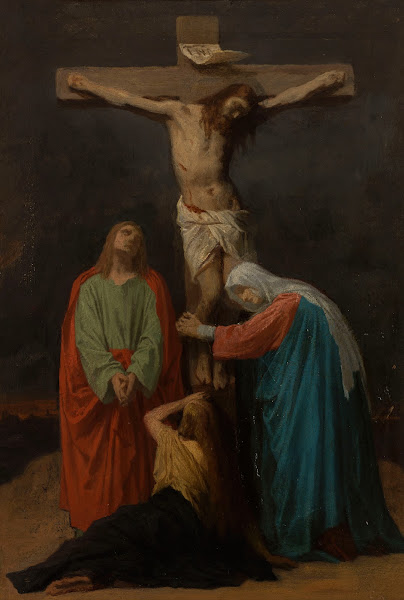 Le Christ sur la Croix Jésus crucifié 1856