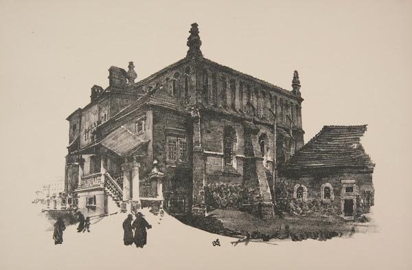Stara synagoga na Kazimierzu 1925 1926
