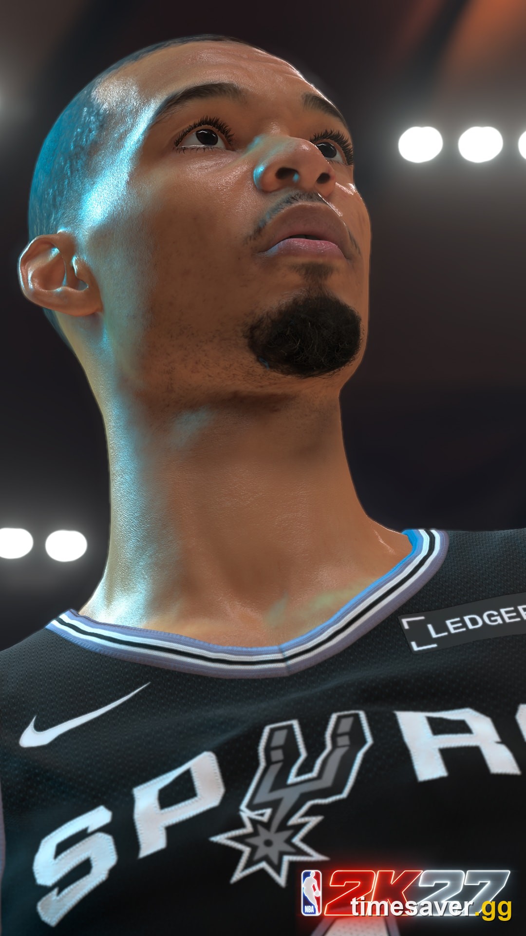NBA 2K27 official first-look screenshot — Victor Wembanyama, the Standard Edition cover athlete