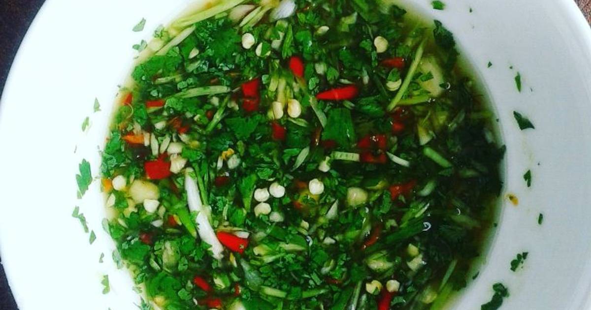 Nước mắm ngò Nha Trang