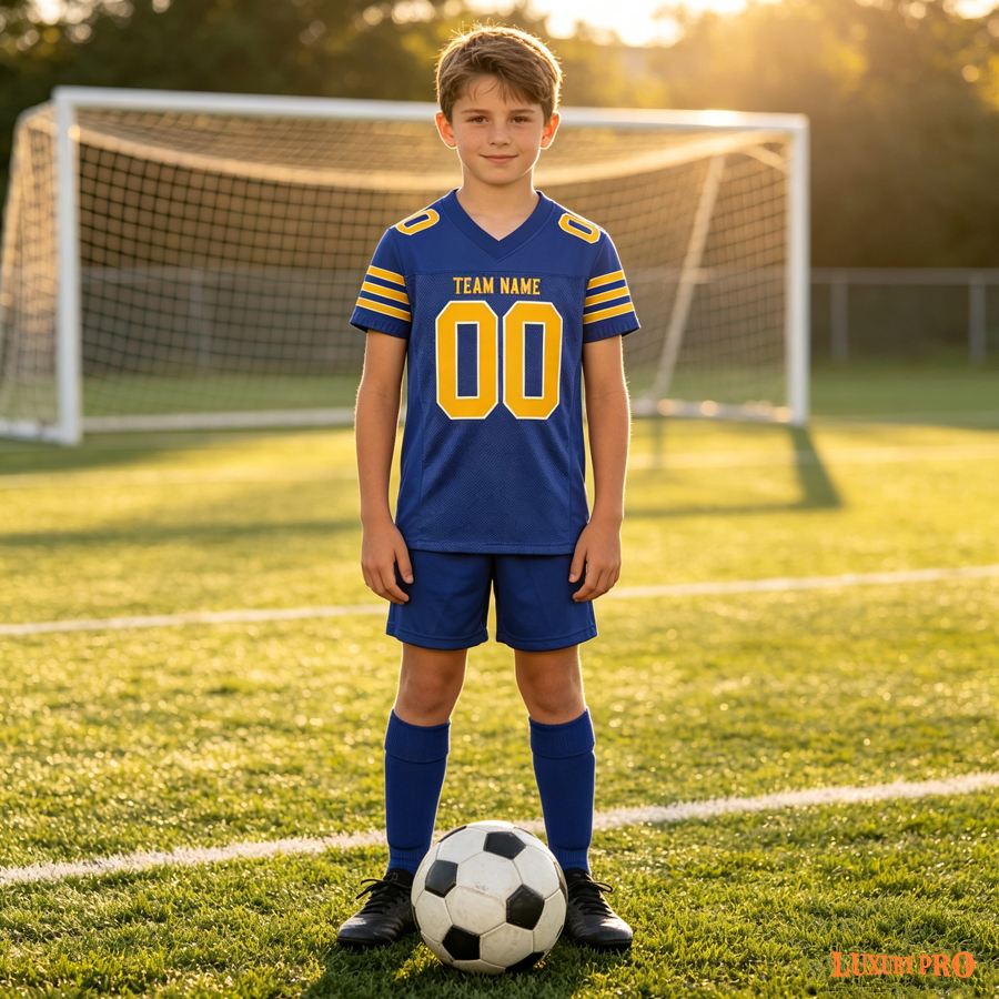 AOP HHQ Children's Soccer Shirt
