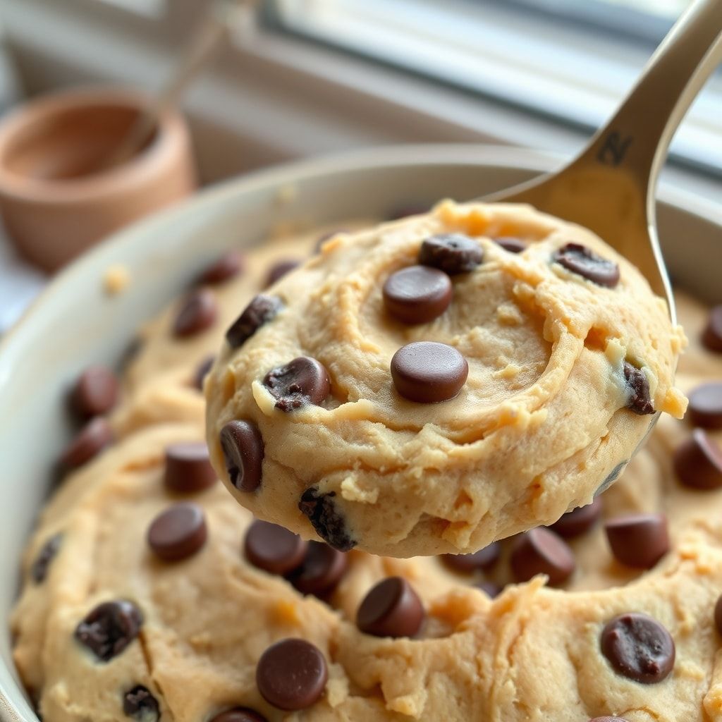 Edible Cookie Dough, an easy no-bake dessert (5-minute, safe-to-eat!)