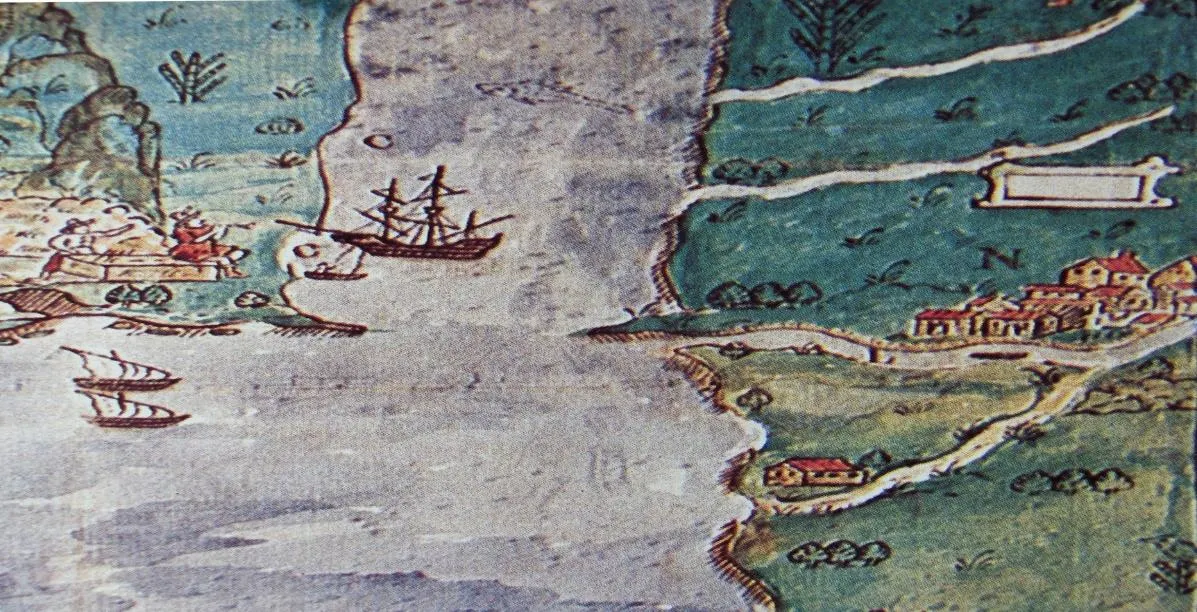 Mapa del gobernador Andrés Rodríguez de Villegas 1623