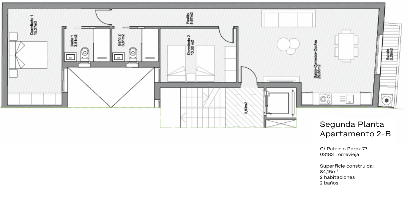 Second Floor 2B Blueprint