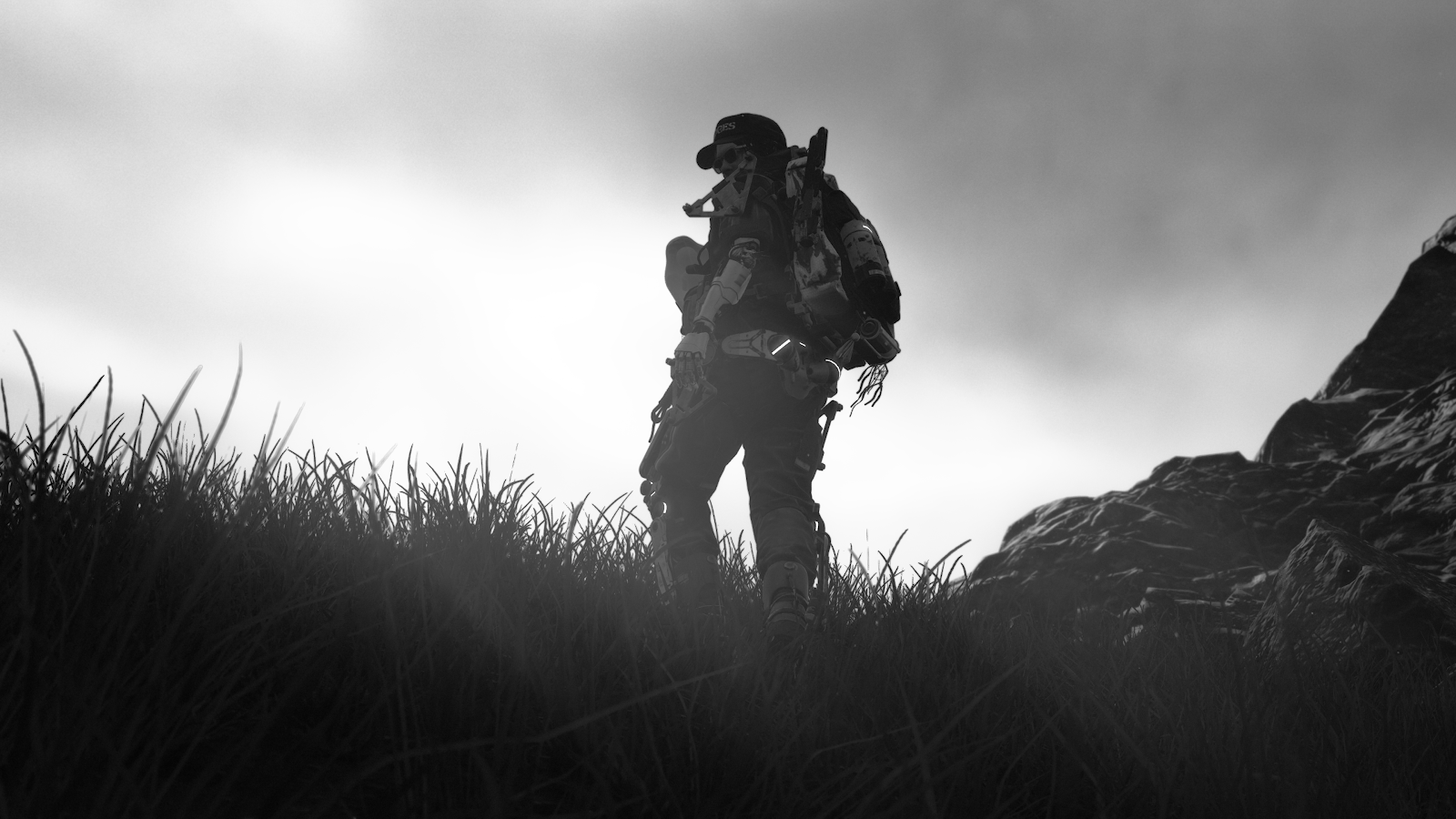 Sam Porter Bridges In Death Stranding - Cinematic Game Photography 4K Wallpaper (3840x2160)