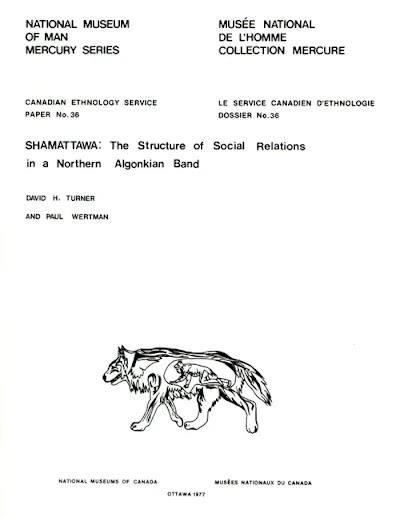 Shamattawa- The structure of social relations in a northern Algonkian band 90819