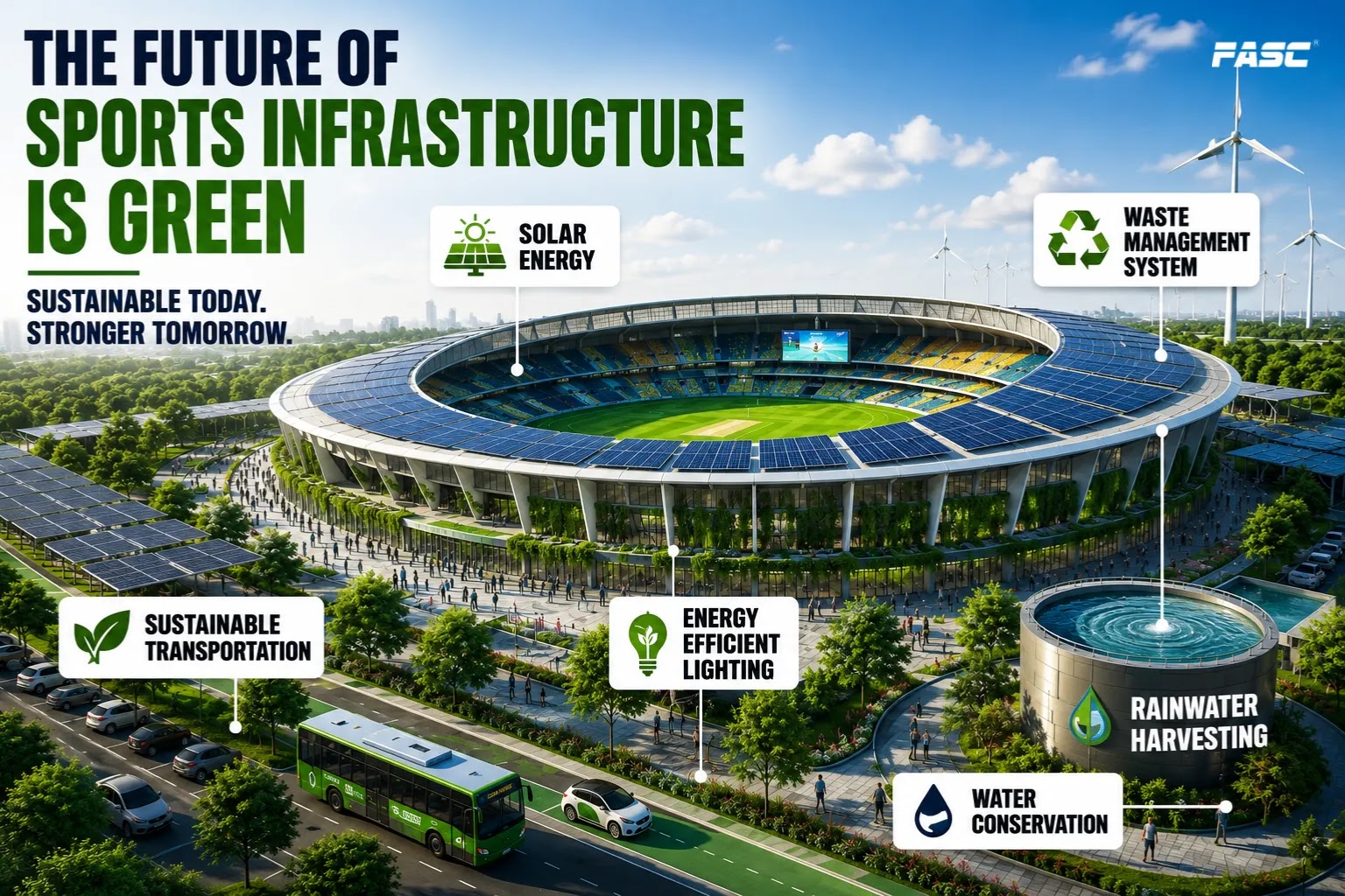 the future of sports infrastructure is green