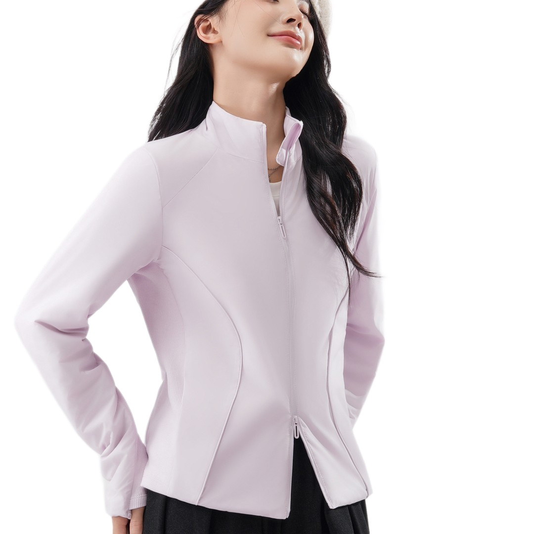 Light Unisex Quilted Jacket with Wool Filling