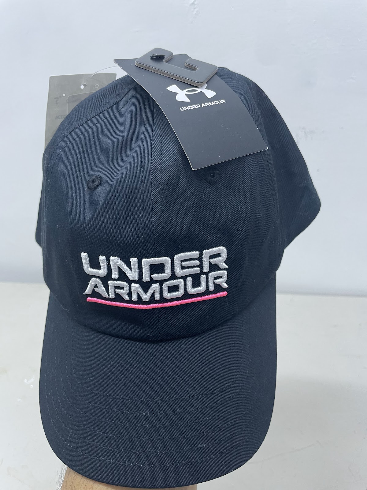 UA Hat Text Black #2166