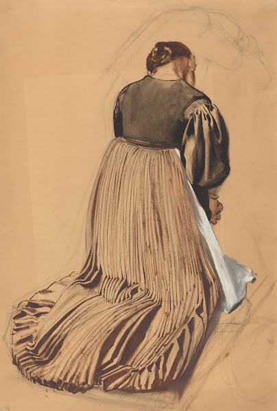 Kneeling Woman From Behind C 1909