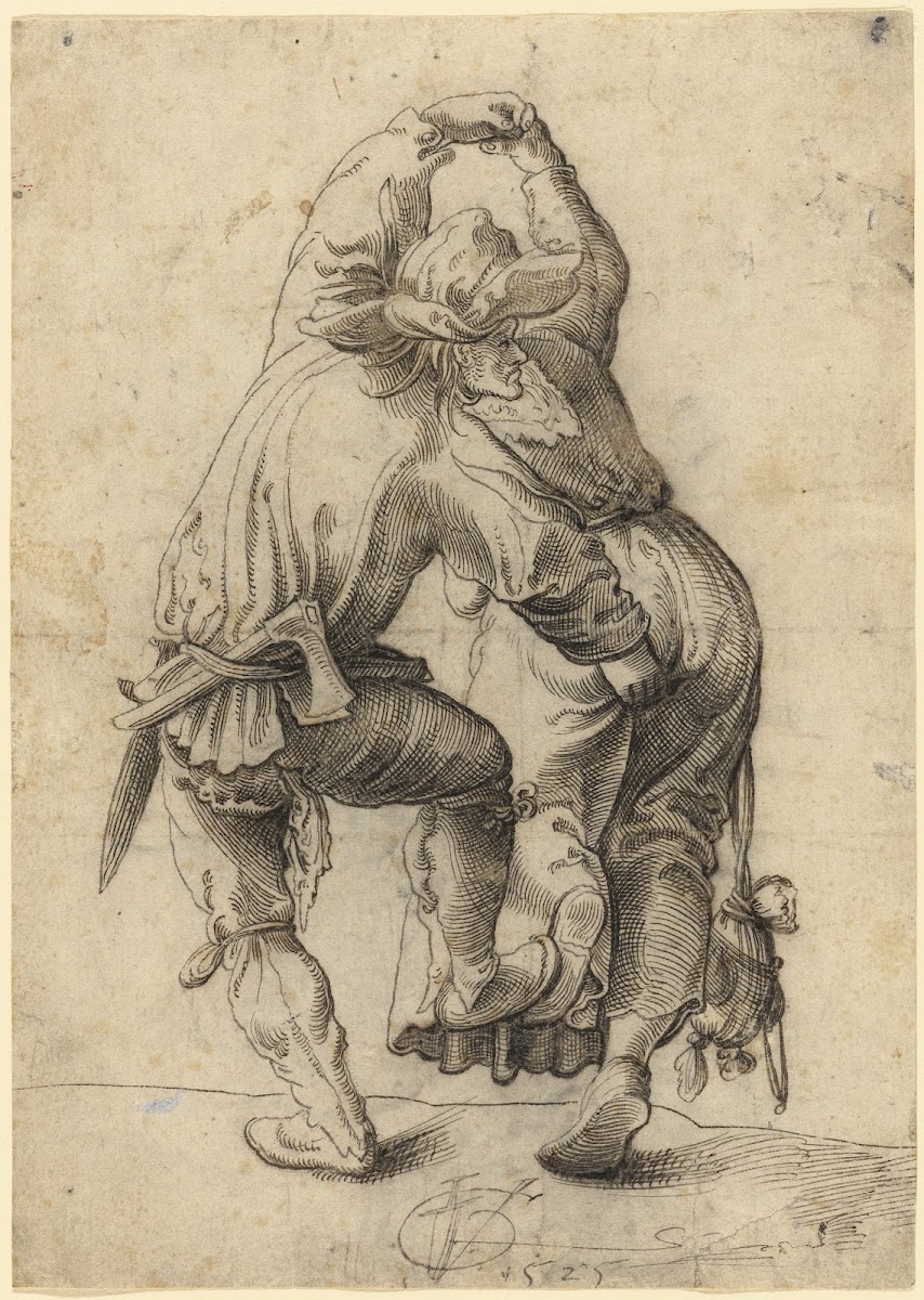 Dancing Peasant Couple 1525
