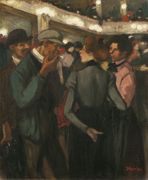 Filles et souteneurs au Moulin Rouge Ca1895