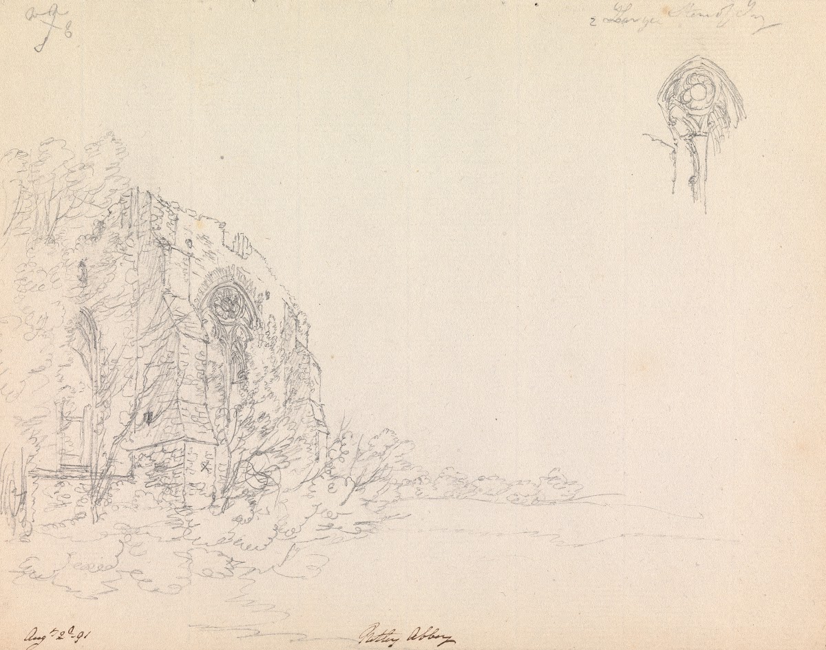Netley Abbey Hampshire England 1791
