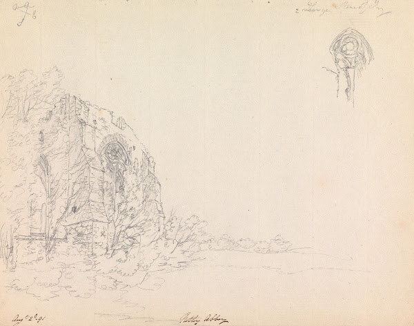 Netley Abbey Hampshire England 1791