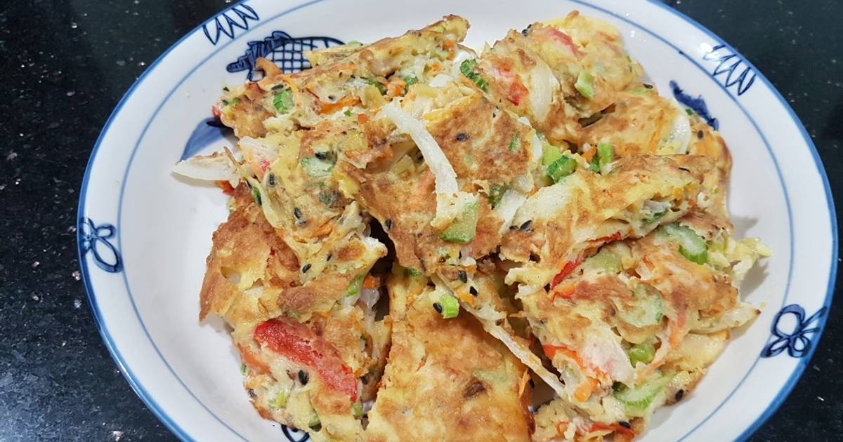 SP.0317 - Trứng Omelet Rau Củ